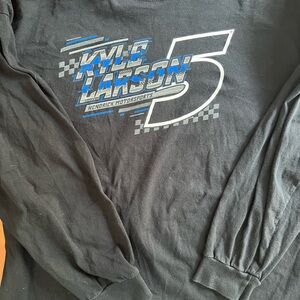 Black Long Sleeve Graphic Tee